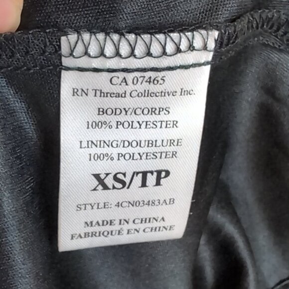 A.B.S Allen Schwartz Lace Shift Dress Long Sleeve Sheer Pleated Floral Cocktail - Picture 12 of 16